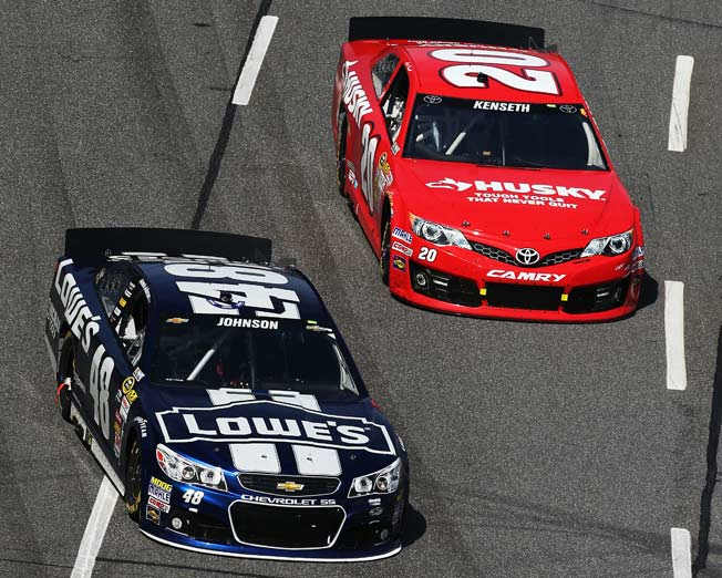 For Matt Kenseth, the key to catching Jimmie Johnson will be staying close on two key tracks.